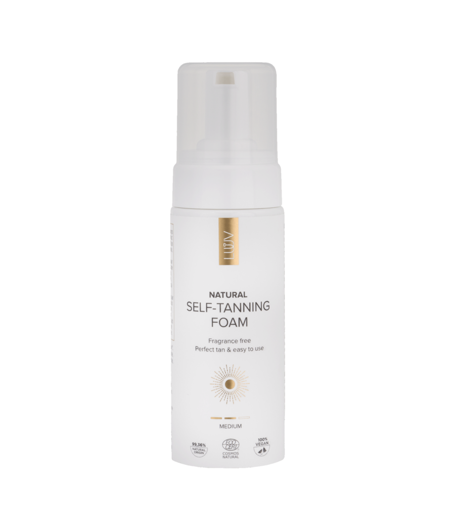 LUUV self tanning mousse, Medium
