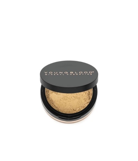 YOUNGBLOOD Biri mineralinė fiksuojamoji pudra su ryžių krakmolu, 12g