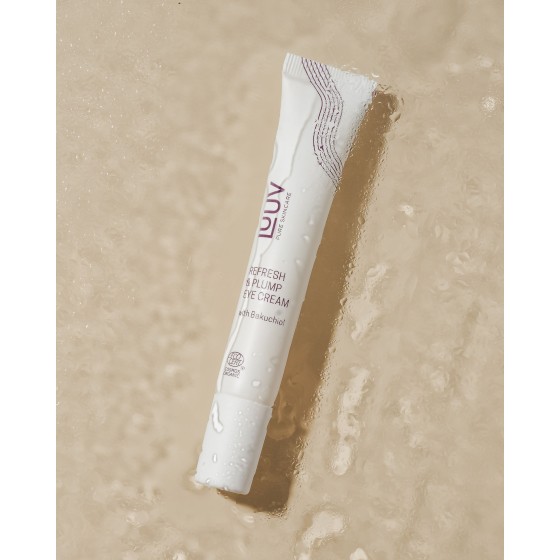 LUUV Refresh & Plump paakių kremas su bakučioliu, 20 ml