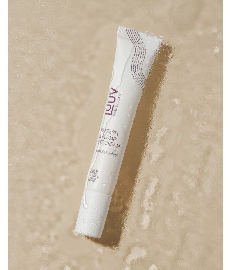 LUUV Refresh & plump eye cream with Bakuchiol, 20ml