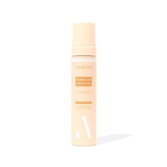 Azure Tan
Greito poveikio argano aliejaus savaiminio įdegio putos "Argan Oil – Dark To Ultra Dark", 200ml
