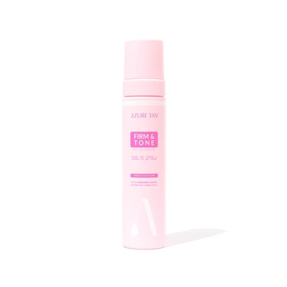 Azure Tan SELF TAN MOUSSE - FIRM & TONE - DARK TO ULTRA DARK