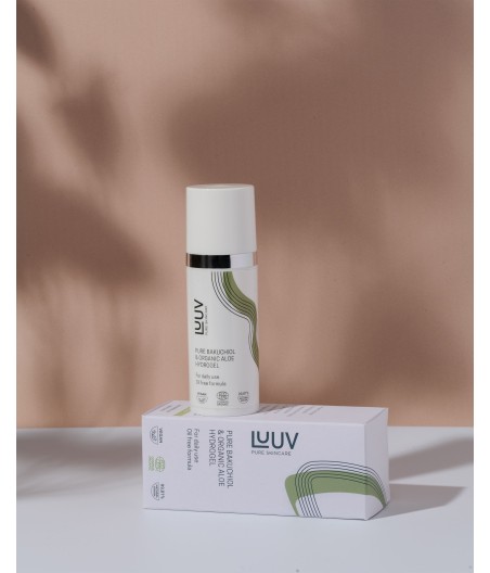 LUUV Pure Bakuchiol & Organic Aloe Hydrogel, 50ml