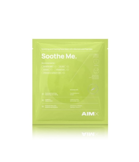 AIMX Soothe Me soothing face mask with peptides, 1 pcs.