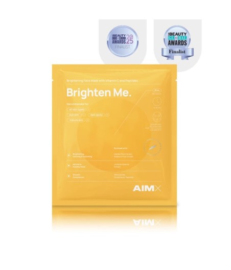 AIMX ‘Brighten Me’ face mask with vitamin C, 1 pcs.