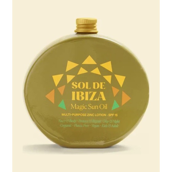 SOL DE IBIZA magical sun oil for face and body with SPF 15