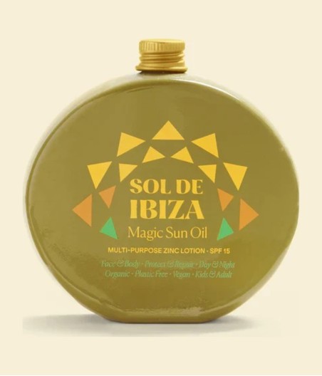 Sol de Ibiza Magic Sun Oil for Face & Body SPF 15