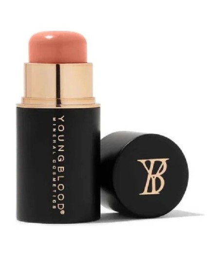 Youngblood kreminiai skaistalai, lūpų dažai ir akių šešėliai 3in1 „Vivid Luxe Crème Blush Mini“, 2,5 g