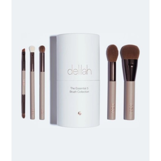 DELILAH Essential 5 Brush Collection Šepetėlių rinkinys