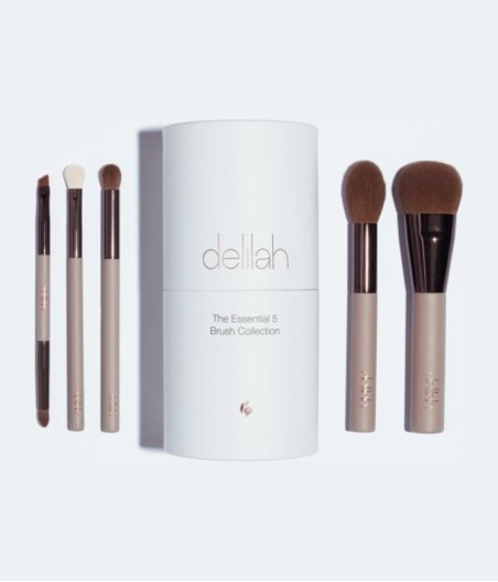 Delilah šepetėlių rinkinys „Essential 5 Brush Collection“