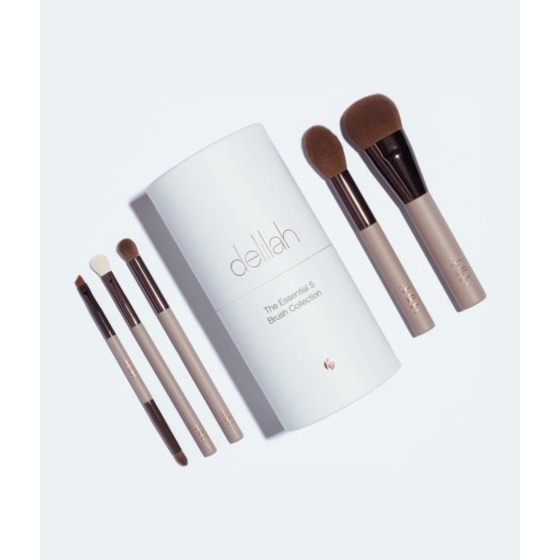 DELILAH Essential 5 Brush Collection Šepetėlių rinkinys