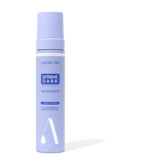 Azure Tan Extreme Dark Self-Tan Mousse, Extreme to Max, 200 ml