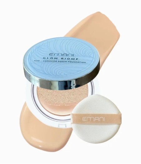 EMANI Glow Biome NAD+ Serum Foundation, 15 g