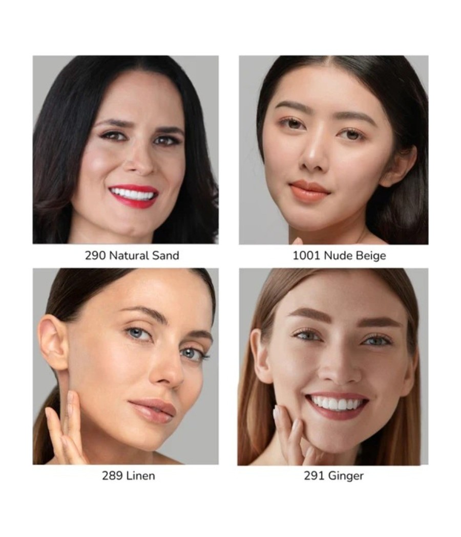 EMANI matizuojantis kompaktinis mineralinis makiažo pagrindas „Flawless Matte Foundation“, 12 g