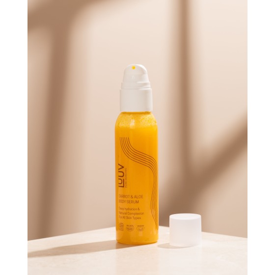 LUUV sausas morkų aliejus su aloe vera, 100ml