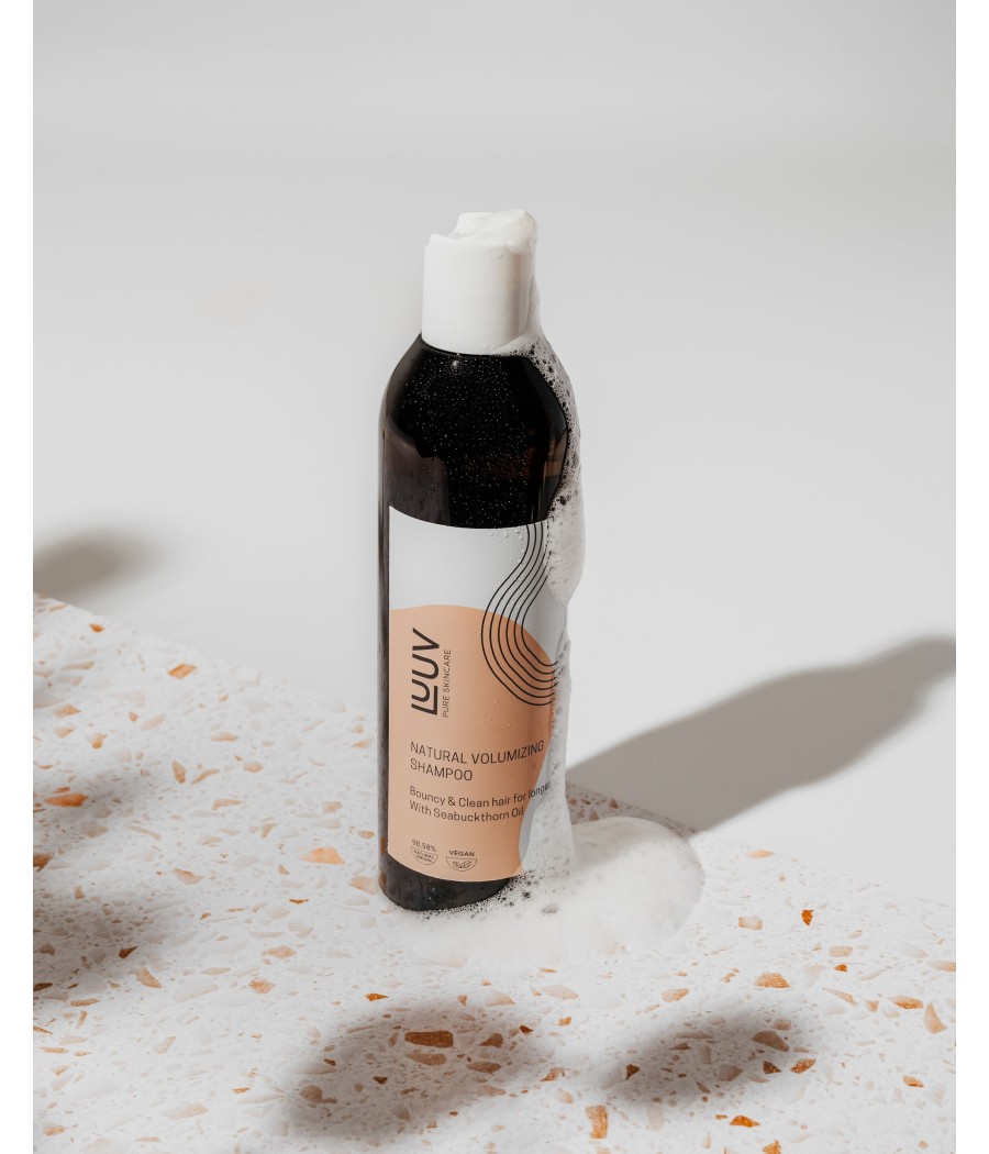 LUUV Natural Volumizing Seabuckthorn Shampoo