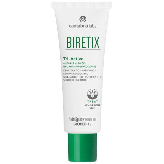 BIRETIX TRI-ACTIVE GELIS PROBLEMINEI ODAI, 50 ML