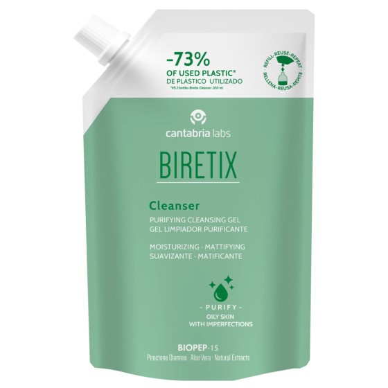 BIRETIX CLEANSER REFILL, 400 ML