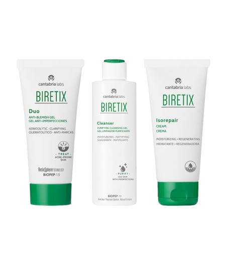 Biretix Evening Routine Set for Acne-Prone Skin