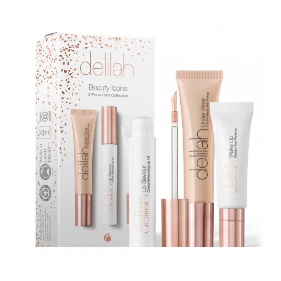Delilah rinkinys „Beauty Icons 3 Piece Hero Collection“