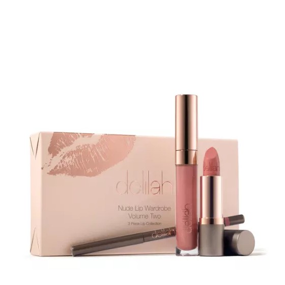 Delilah Nude Lip Wardrobe Vol. 2 Lip Set