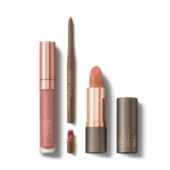 Delilah Nude Lip Wardrobe Vol. 2 Lip Set