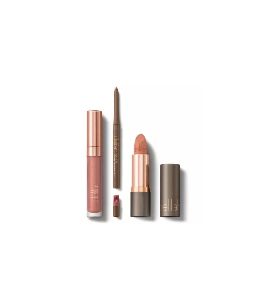 Delilah Nude Lip Wardrobe Vol. 2 Lip Set