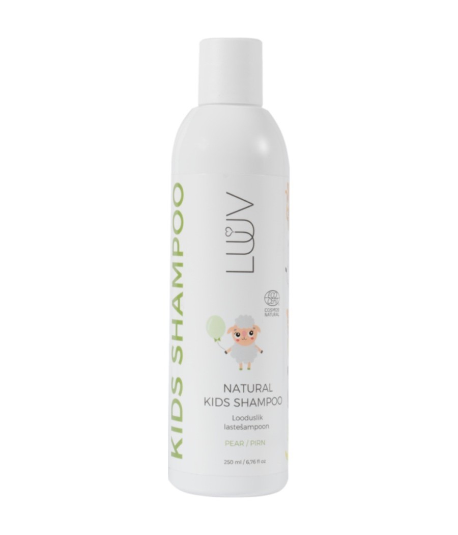 LUUV natūralus šampūnas vaikams, kriaušė, 250 ml