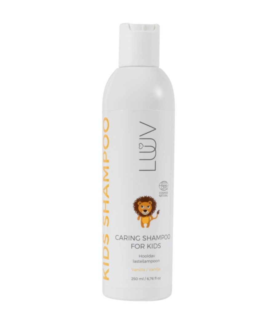 LUUV Caring Shampoo for Kids, Vanilla, 250 ml