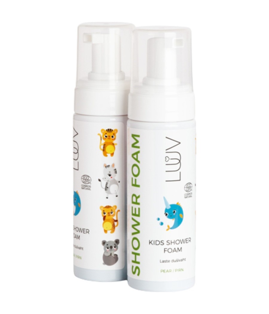 LUUV prausiklis-putos vaikams, kriaušė, 150 ml