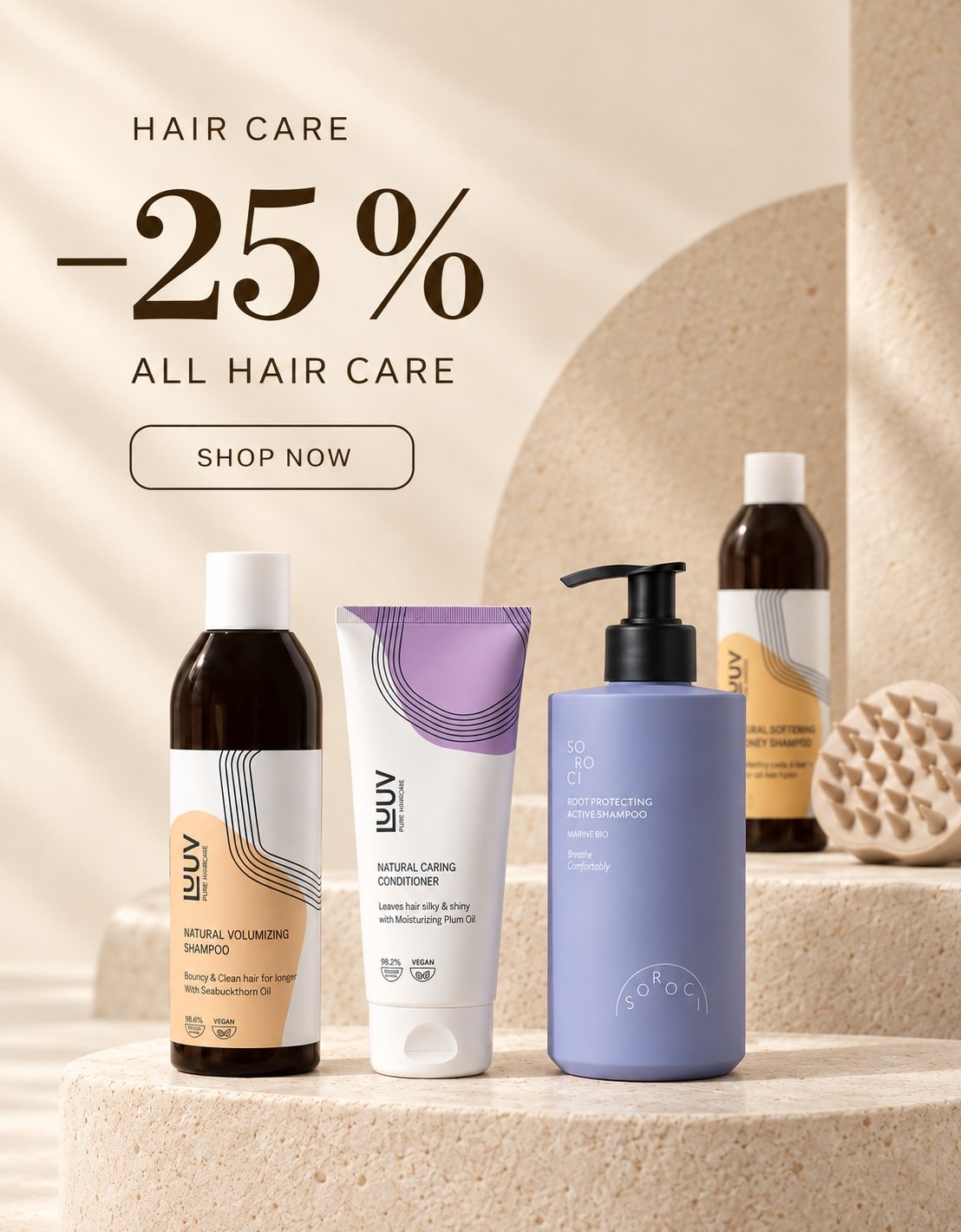 hair caire -25proc